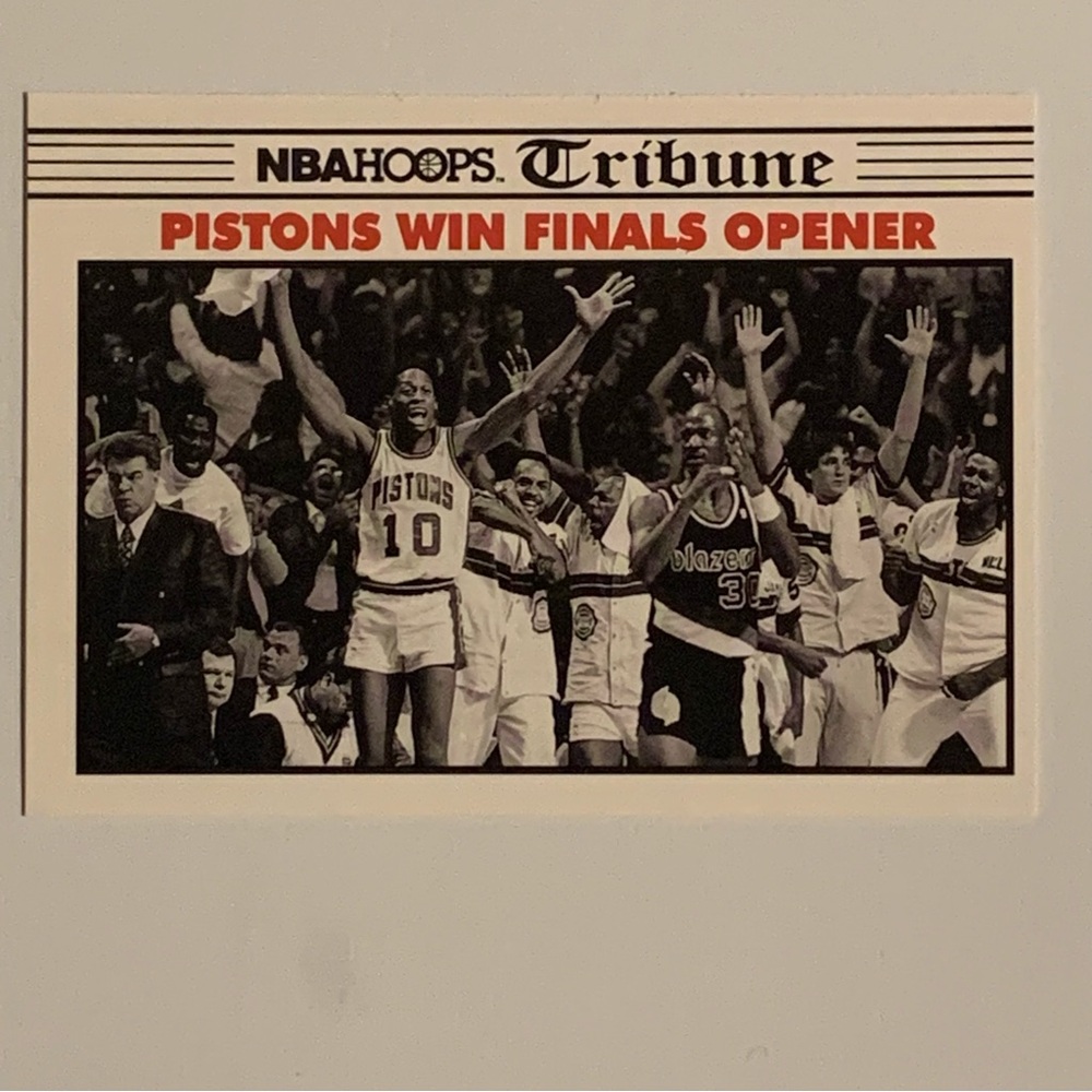 1990 NBA HOOPS TRIBUNE #337